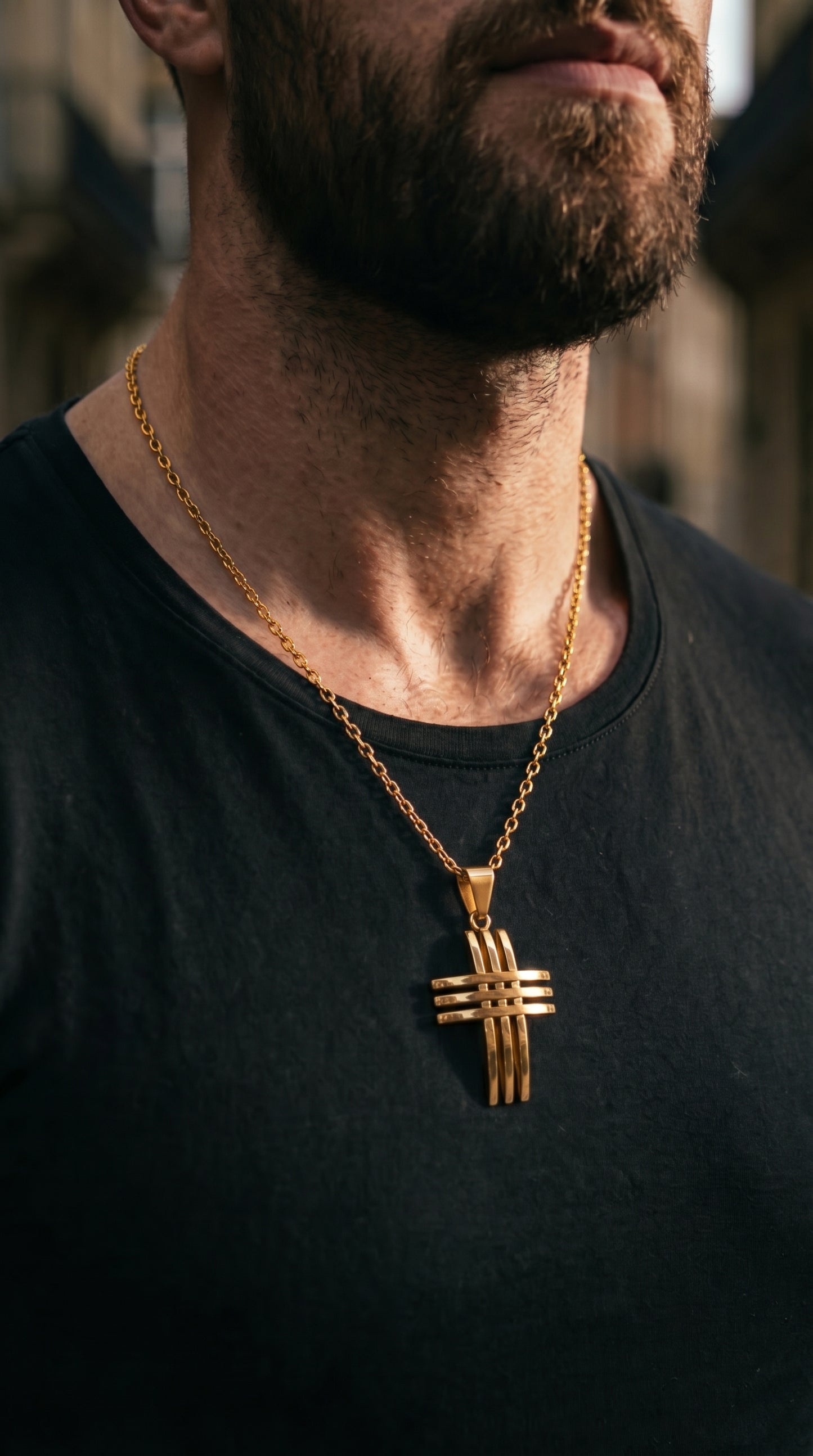 THE TRIFOLD CROSS