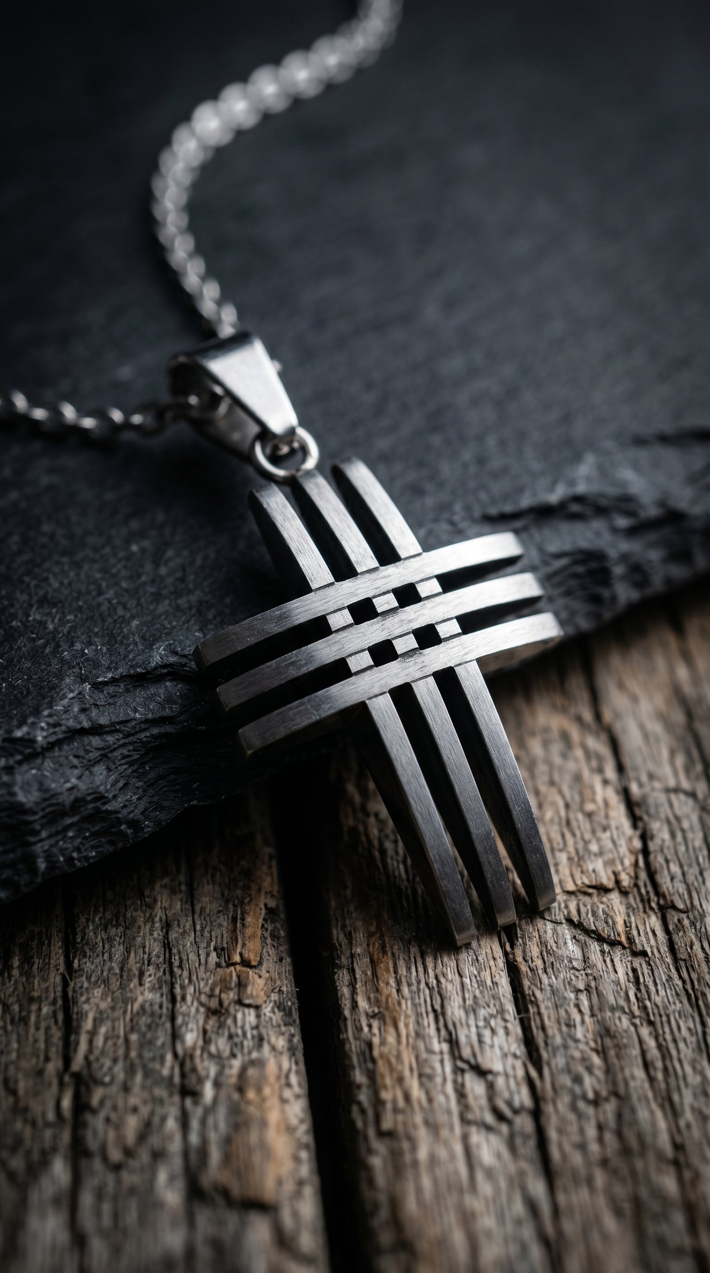 THE TRIFOLD CROSS