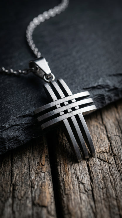 THE TRIFOLD CROSS